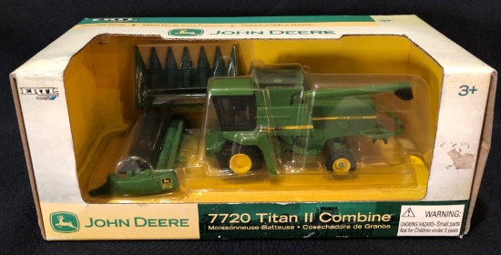 JOHN DEERE 7720 TITAN II COMBINE - 1/64 SCALE BY ERTL