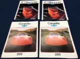 1979 & 1980 CHEVEROLET CORVETTE SALES BROCHURES