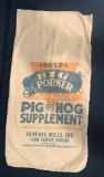 BIG PORKER MINERALIZED PIG AND HOG SUPPLEMENT SACK