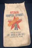 STAR ADAPTED HYBRIDS SEED SACK- JOE ARENS AND SON-HARTINGTON, NE