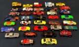 LOT OF (36) VARIOUS TOY 1/64 CARS -- MATCHBOX & HOTWHEELS