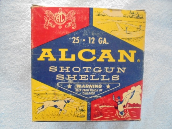 ALCAN 12 GAUGE SHOTGUN SHELL BOX WITH GRAPHICS