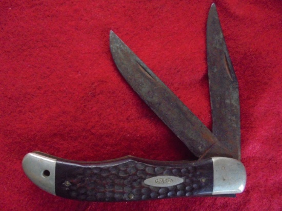 LARGE OLD "CASE" XX POCKET KNIFE WITH 2 BLADES