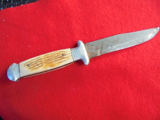 OLD SABRE HUNTING KNIFE--9 INCHES OVERALL