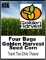 4 Bags of Golden Harvest Seed