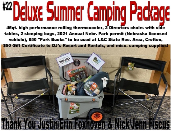 Deluxe Summer Camping Package