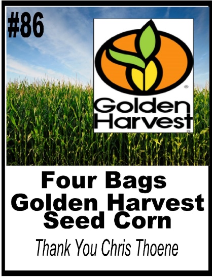 4 Bags of Golden Harvest Seed
