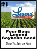 Legend Seed Deal - 4 Bags of Legend Beans