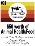 Gavins Point Veterinary Services PC, Farm/Feed  - $50 Worth Animal Health/ Feed