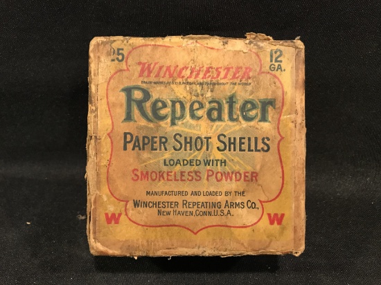 Winchester Repeater 12Ga Paper Shot Shells Box