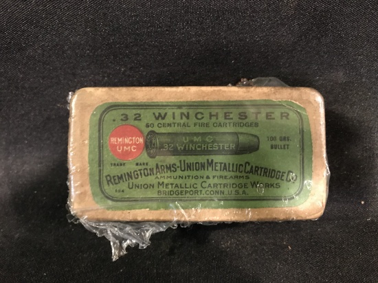 Remington UMC .32 Winchester Two Piece Box