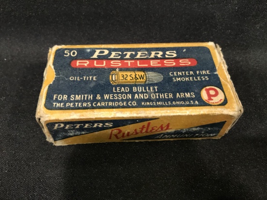 Peters Rustless .32 S&W Smokeless