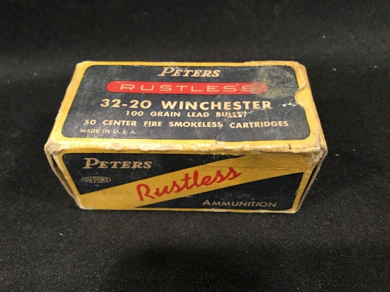 Peters Rustless .32-20 Winchester Smokeless