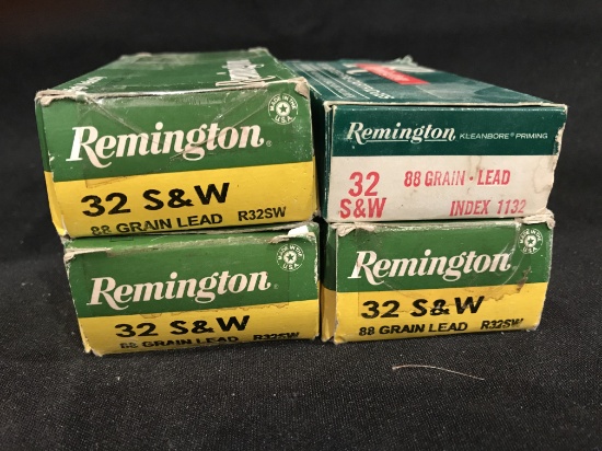 (4) Remington .32 S&W 88gr Lead