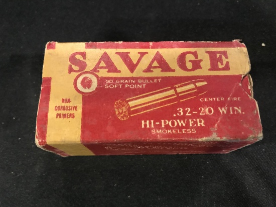 Savage .32-20 Hi Power Smokeless
