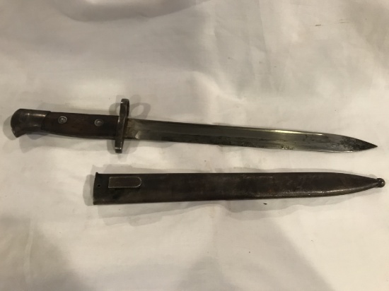 Vintage Bayonet and Sheath