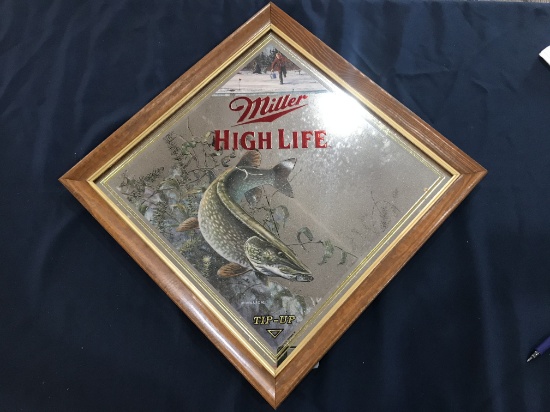 Miller High Life "Tip-Up" Northern Pike