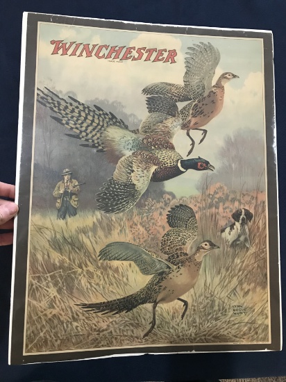 Vintage Winchester Pheasants Print