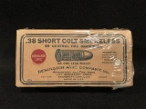 Remington UMC .38 Short Colt Smokeless 125gr Two-Piece Box--Full