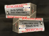 (2) Winchester 30-06 180gr Power Point