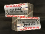 (2) Winchester 30-06 180gr Power Point