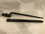 Shortened US Marked Socket Bayonet and Sheath