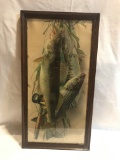 Vintage Fishing Print