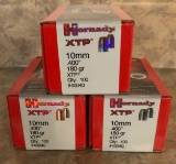 (3) Boxes of 10mm 180gr Bullets