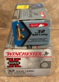 (2) Boxes of .32 S&W - 98 Grain