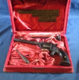 William P. Uhlinger .32 Rimfire 6 Shot Single Action Revolver in case