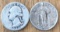 1932 Washington Quarter & 1929 Standing Liberty Quarter