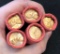 (5) Rolls of Uncirculated Lincoln Memorial Cents --- 1967