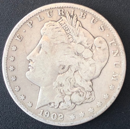 1902-S Morgan Silver Dollar - Key Date