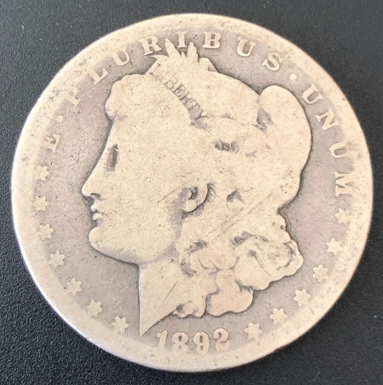 1892-CC "Carson City" Morgan Silver Dollar