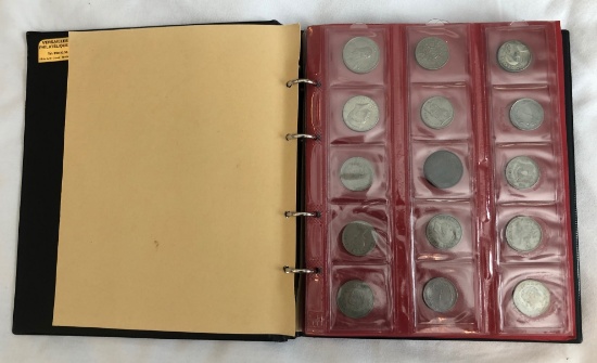 Foreign Coin Collection In Album -- 300+ Coins Inside