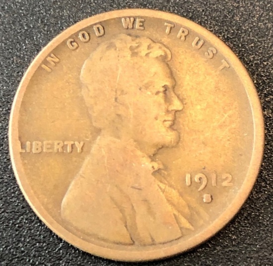 1912-S Wheat Cent -- Semi-Key Date