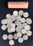 Roll of (40) Washington Silver Quarters