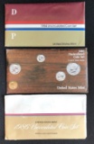 (3) US Uncirculated Mint Sets -- 1984, 1985, & 1986