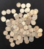 Set of (100) Silver Roosevelt Dimes