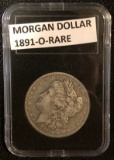 1891-O Morgan Silver Dollar