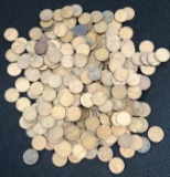 (350) Mixed Date Wheat Cents