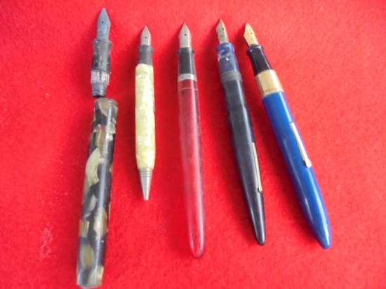 OLD FOUNTAIN PEN PARTS----AS PHOTOED