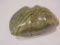 GREEN STONE HEAD FOR A CLUB-GROOVED