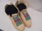 PAIR OF MOCCASINS FOUND IN A TRUNK-THOUGHT TO BE FROM 1900-1920