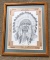 NICE NATIVE CHIEF PRINT - RAY BLAHA - 1995