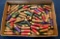 LOT OF (70) LOADED SHOTGUN SHELLS - 16 GUAGE & 20 GUAGE -- MAINLY PAPER SHELLS