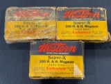 (3) WESTERN SUPER X .300 H&H MAGNUM