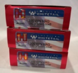 (3) HORNADY AMERICAN WHITETAIL .300 WIN MAG 180GR INTERLOCK