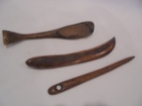 BONE TOOLS-SPOON/KNIFE/NEEDLE