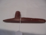 PIPESTONE RED PIPE HEAD--7 INCHES LONG